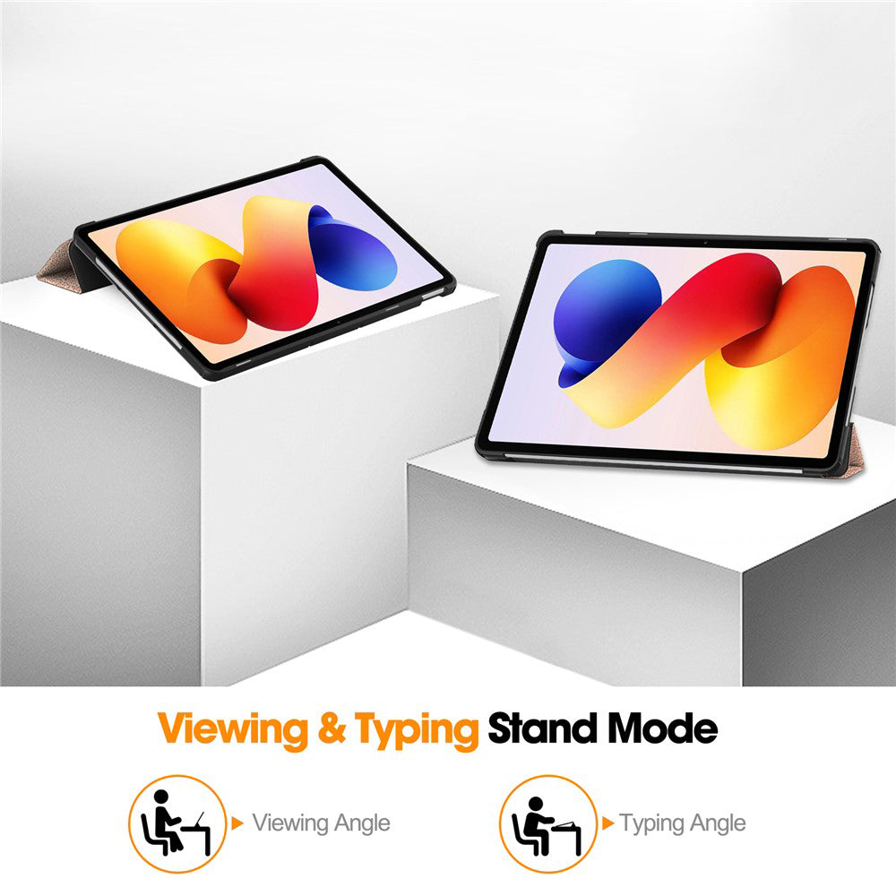 Hoes voor Xiaomi Redmi Pad 2 Pro, Techsuit, FoldPro, Roze