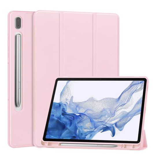 Hoes voor Xiaomi Redmi Pad 2, Techsuit, Flex Trifold, Roze