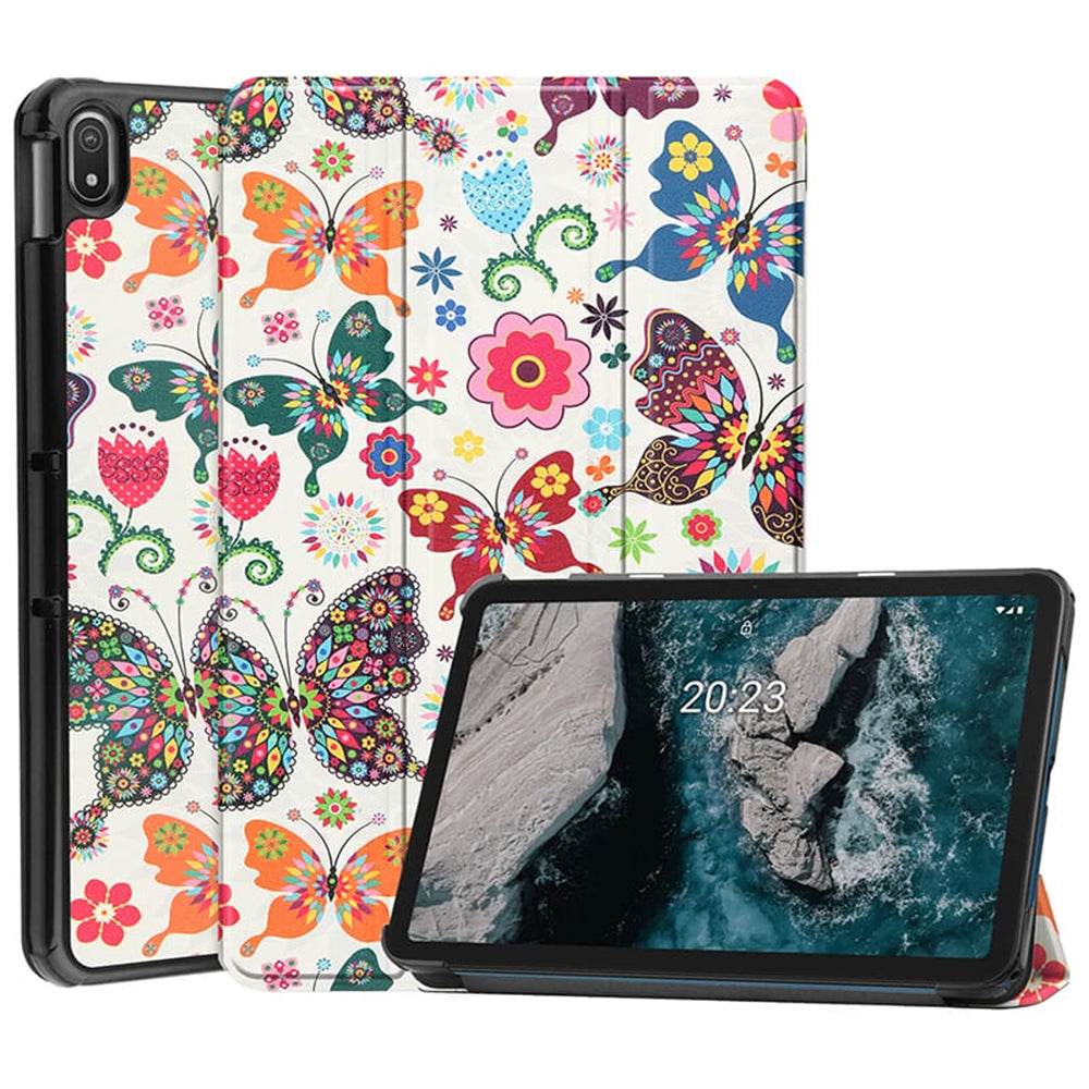 Hoes voor Xiaomi Redmi Pad 2, Techsuit, FoldPro Butterfly, Multicolor