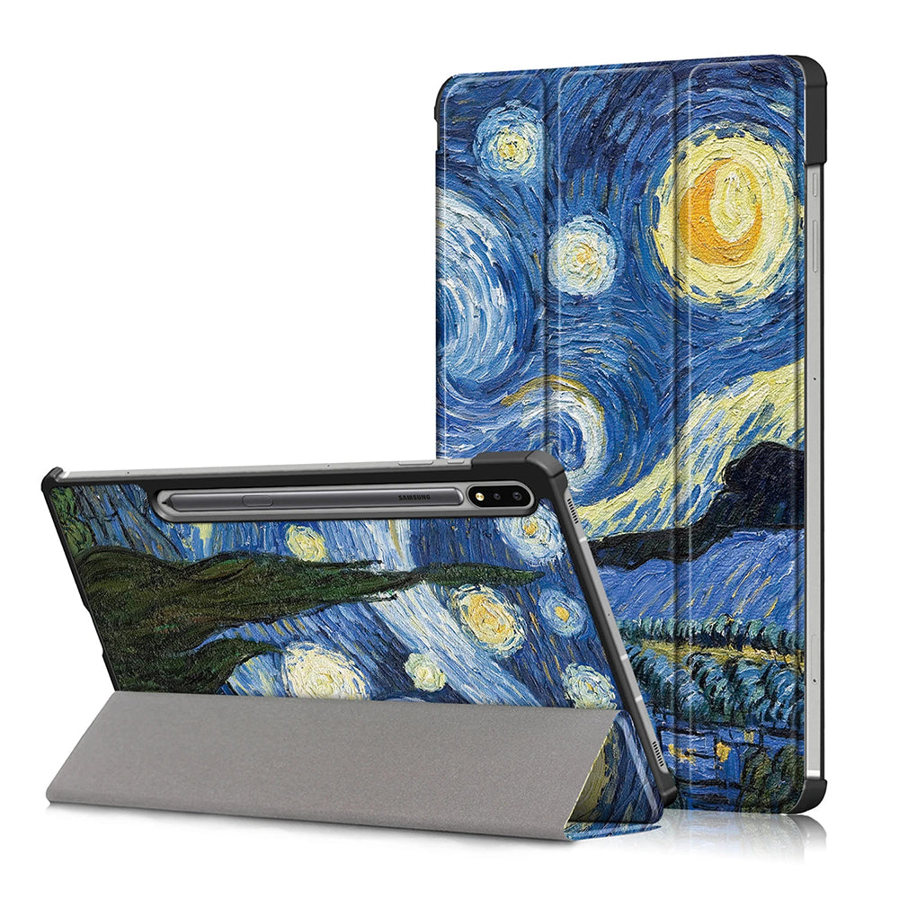 Hoes voor Xiaomi Redmi Pad 2, Techsuit, FoldPro Starry Night, Multicolor