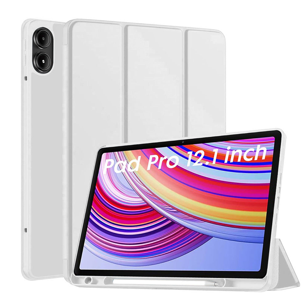 Hoes voor Xiaomi Redmi Pad Pro / Pad / Pad Pro 5G, Techsuit, Flex Trifold, Grijs
