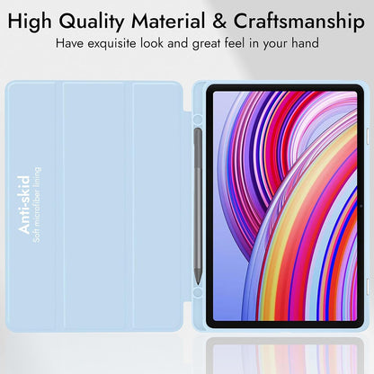 Case for Xiaomi Redmi Pad Pro / Pad / Pad Pro 5G, Techsuit, Flex Trifold, Pink