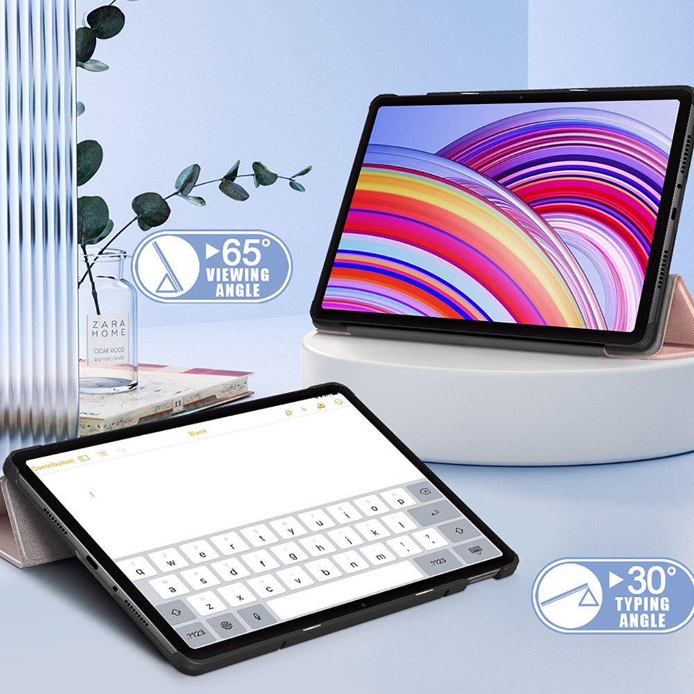 Hoes voor Xiaomi Redmi Pad Pro / Pad / Pad Pro 5G, Techsuit, FoldPro, Roze