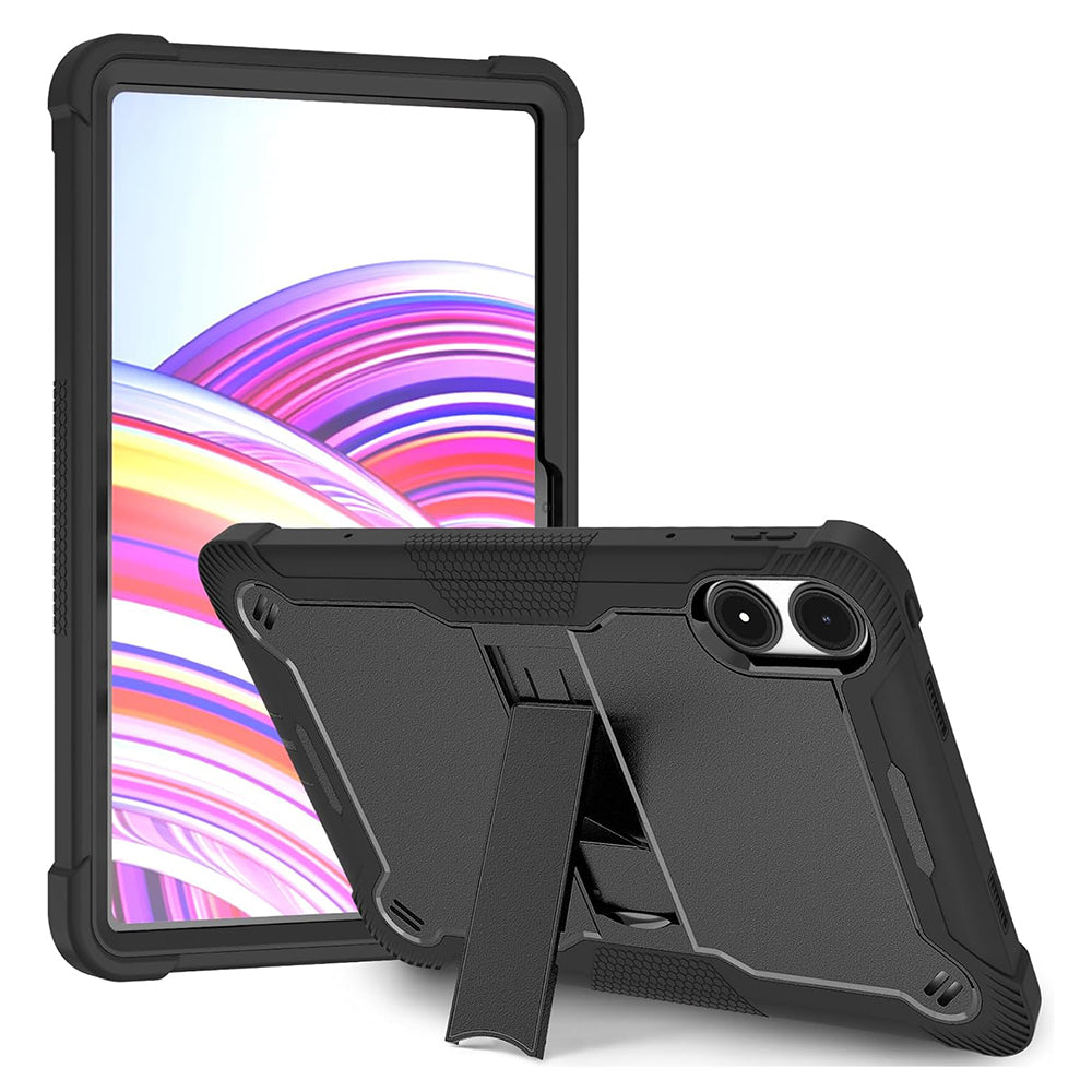 Case for Xiaomi Redmi Pad Pro / Pro 5G / Poco Pad, Techsuit, Rugged TabShell, Black