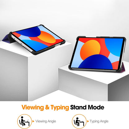Hoes voor Xiaomi Redmi Pad SE 8.7, Techsuit, FoldPro Galaxy, Multicolor