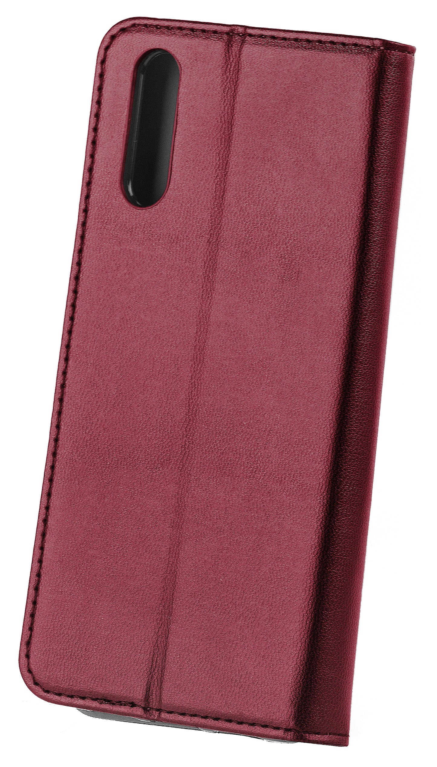 Hoes voor Samsung Galaxy A13 A135, OEM, Smart Magnetic, Wijnrood