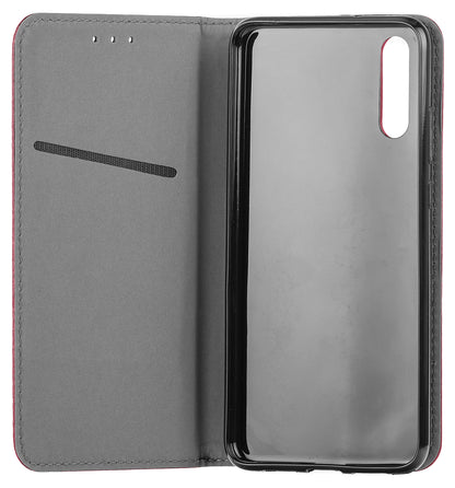 Hoes voor Samsung Galaxy A13 A135, OEM, Smart Magnetic, Wijnrood