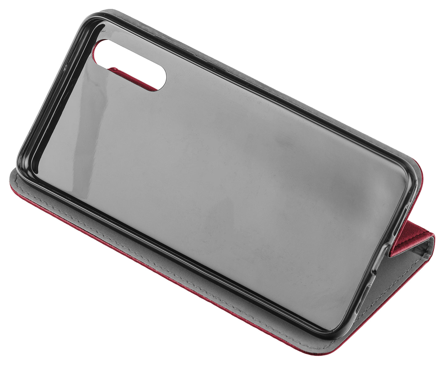 Hoes voor Samsung Galaxy A13 A135, OEM, Smart Magnetic, Wijnrood