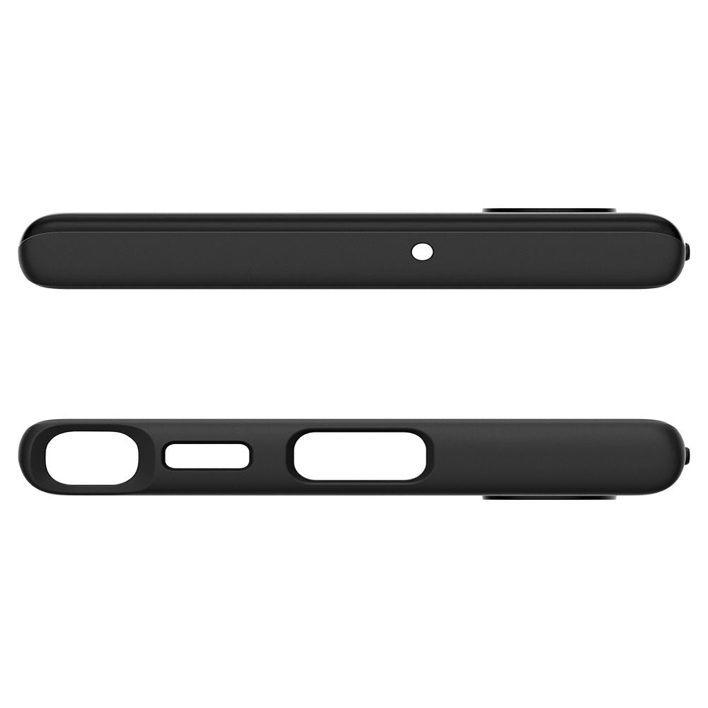 Beschermhoesje voor Samsung Galaxy S22 Ultra 5G S908, Spigen, Thin Fit, zwart ACS03911