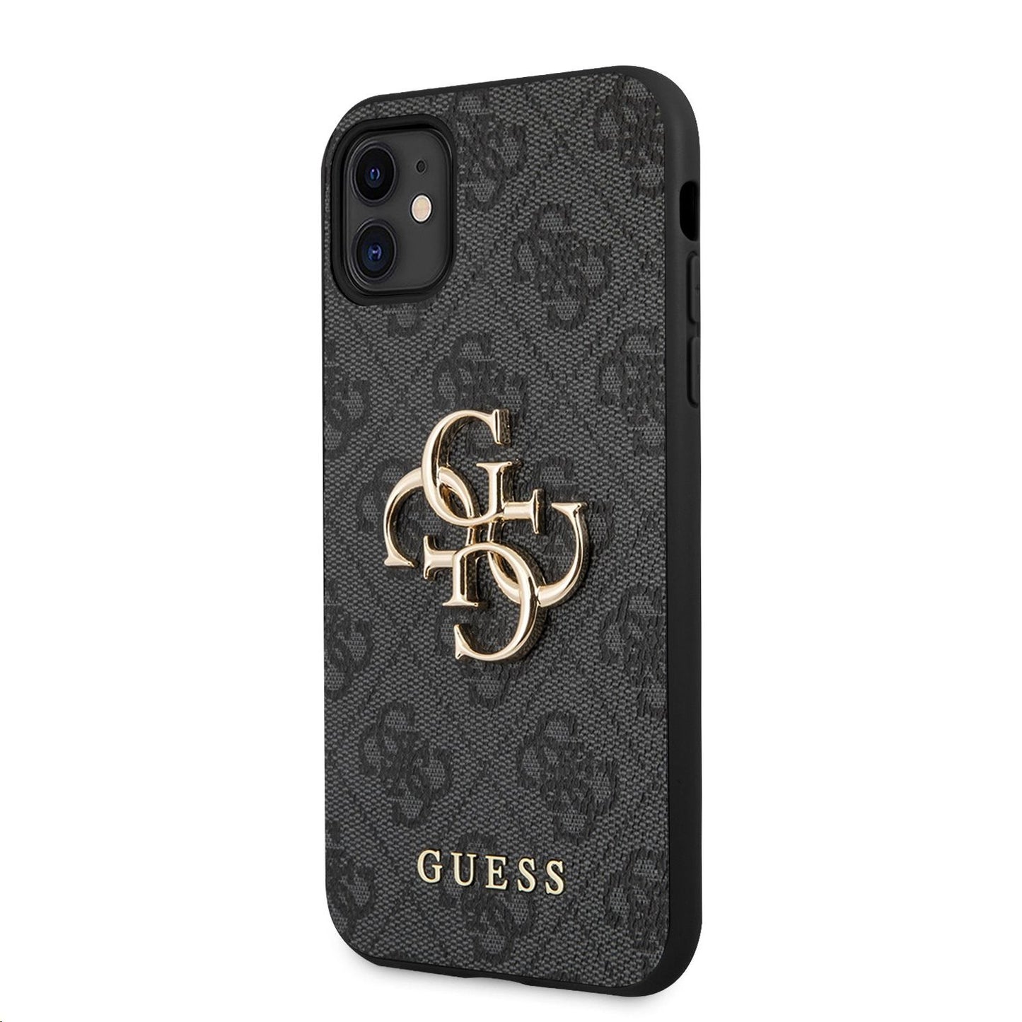 Case for Apple iPhone 11, Guess, 4G Metal Logo, Grey
