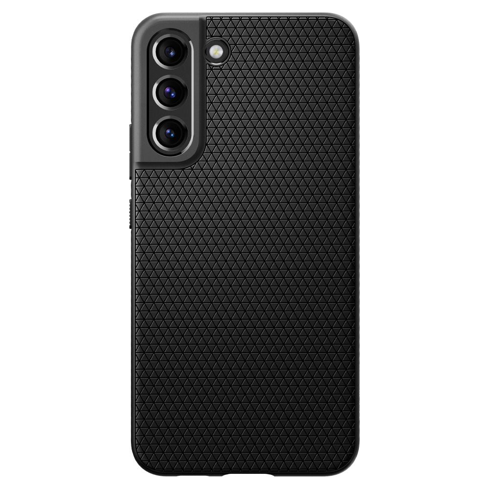 Hoesje voor Samsung Galaxy S22 5G S901, Spigen, Liquid Air, zwart ACS03987