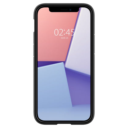 Hoes voor Apple iPhone 12 / 12 Pro, Spigen, Ultra Hybrid, Zwart ACS01703
