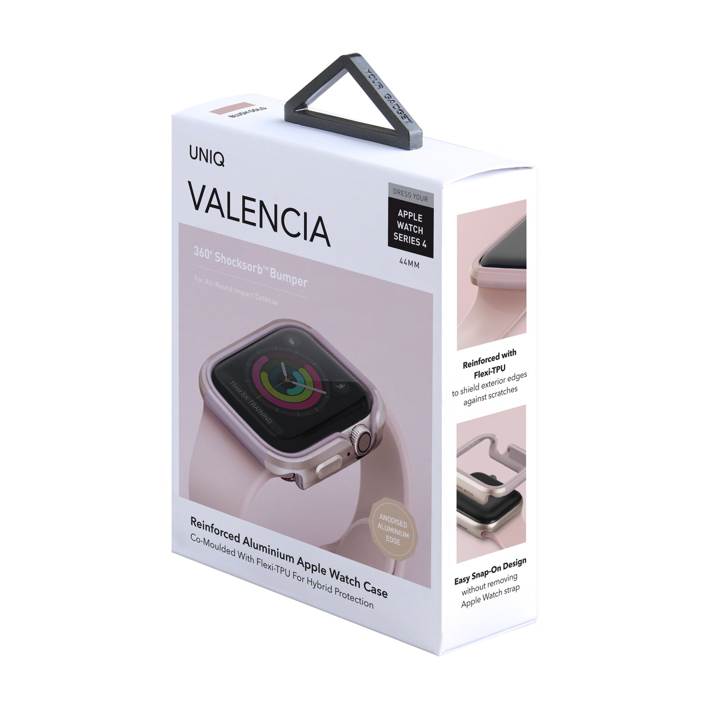 UNIQ Valencia Case for Apple Watch 44mm Series, Pink