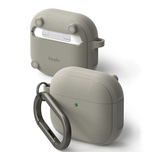 Ringke Onyx Magnetic hoes voor Apple AirPods 4, Grijs