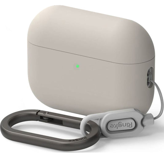 Ringke hoesje voor Apple AirPods 3, Crème