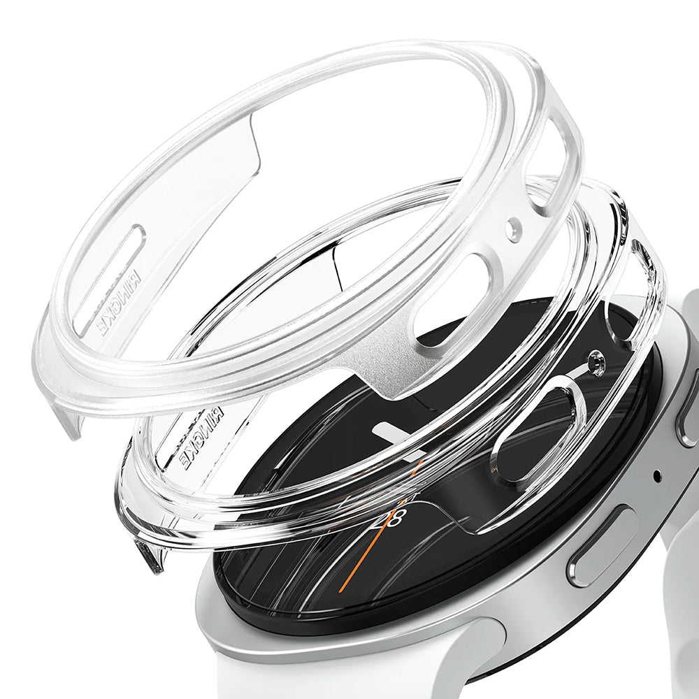 Ringke Slim hoesje voor Samsung Galaxy Watch8 40mm, Set van 2 stuks, Transparant