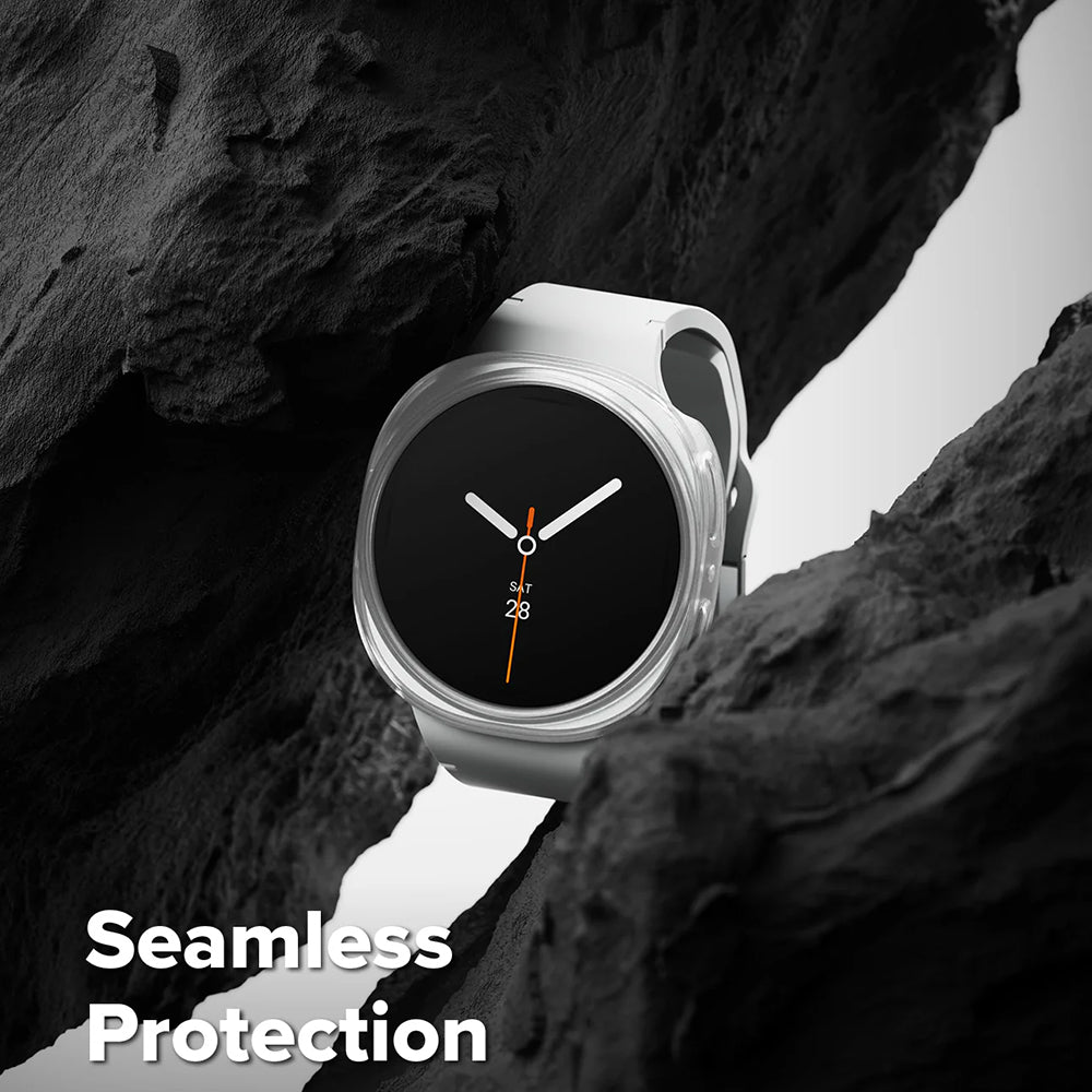 Ringke Slim hoesje voor Samsung Galaxy Watch8 44mm, Set van 2 stuks, Mat Zwart