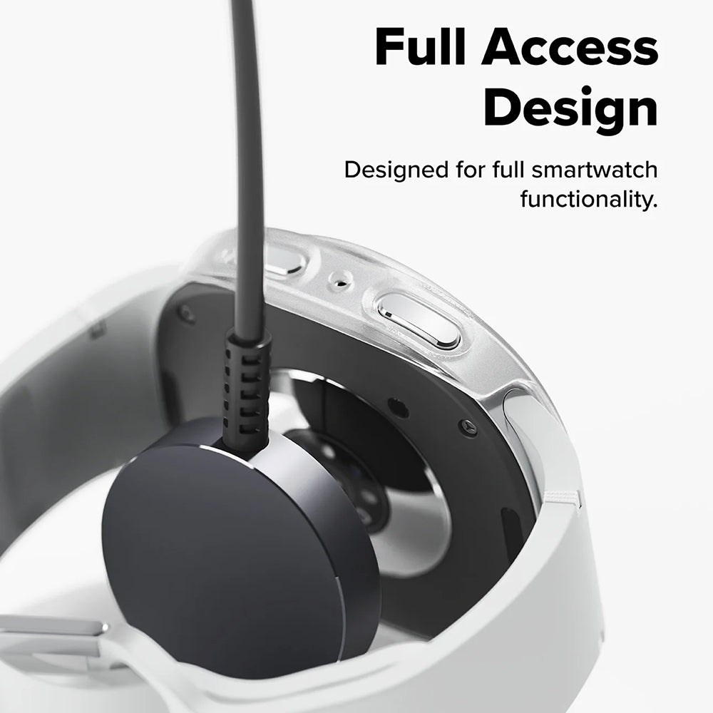 Ringke Slim hoesje voor Samsung Galaxy Watch8 Classic, set van 2 stuks, transparant
