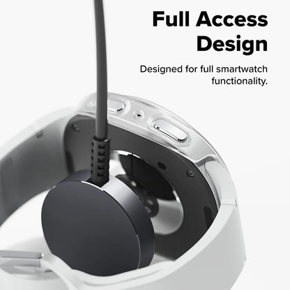 Ringke Slim hoesje voor Samsung Galaxy Watch8 Classic, set van 2 stuks, transparant
