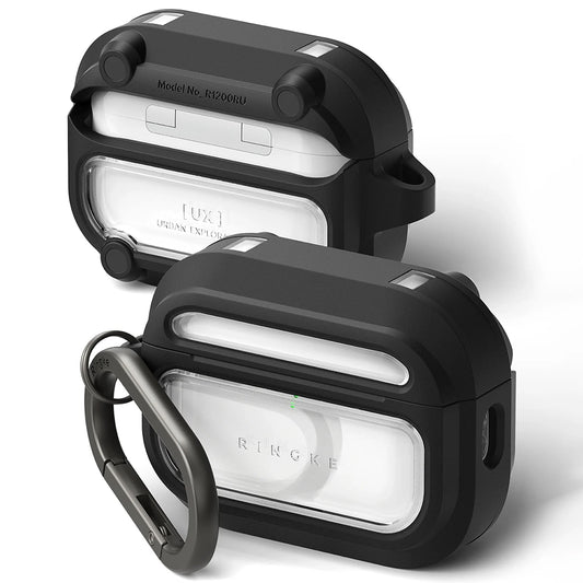 Ringke UX-hoesje voor Apple AirPods Pro 3, Transparant
