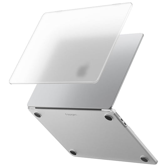 Spigen Airskin hoes voor Apple MacBook Air 13inch (2026) / (2025) / (2024) / (2022), Transparant Mat ACS11530