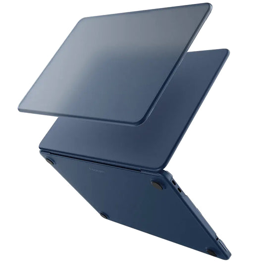 Spigen Airskin hoes voor Apple MacBook Neo 13inch, Indigo Satijn ACS11814