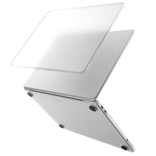 Spigen Airskin hoes voor Apple MacBook Neo 13 inch, Transparant Mat ACS11543