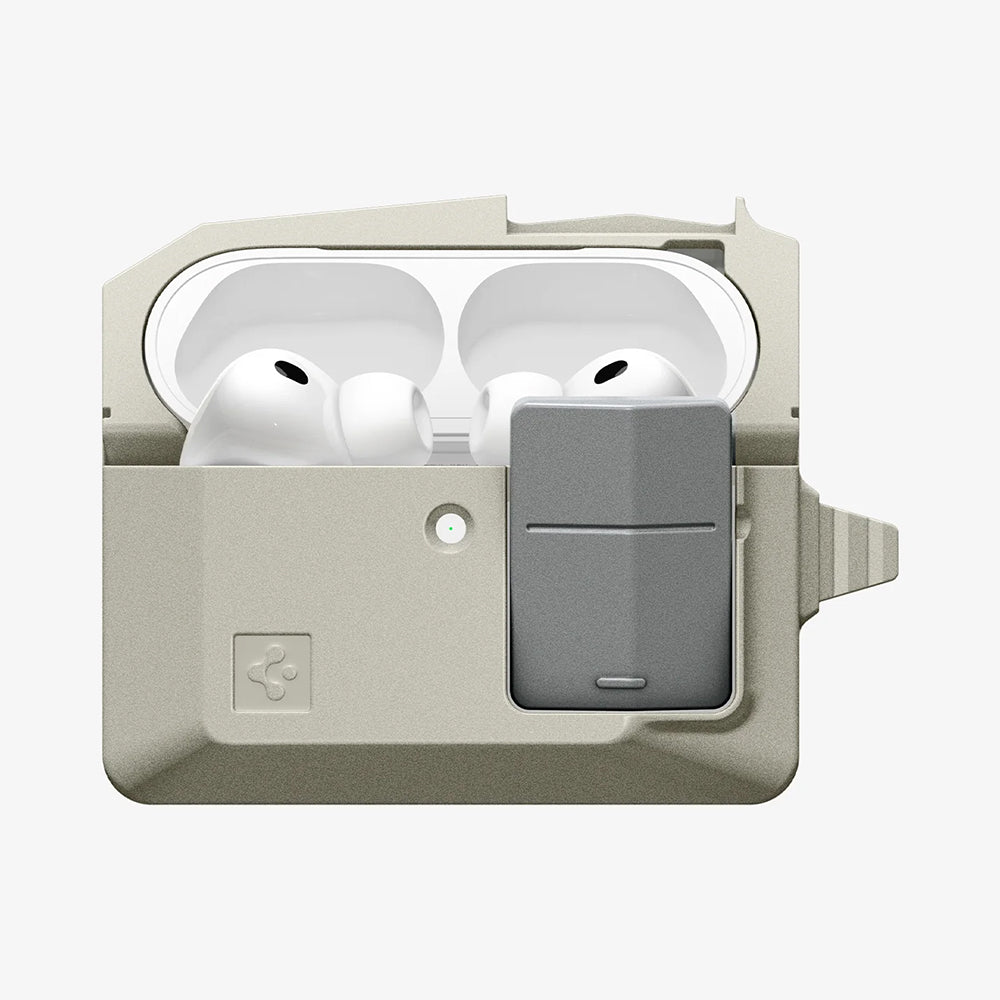 Spigen Classic LS hoesje voor Apple AirPods Pro 3, Crème ACS10978