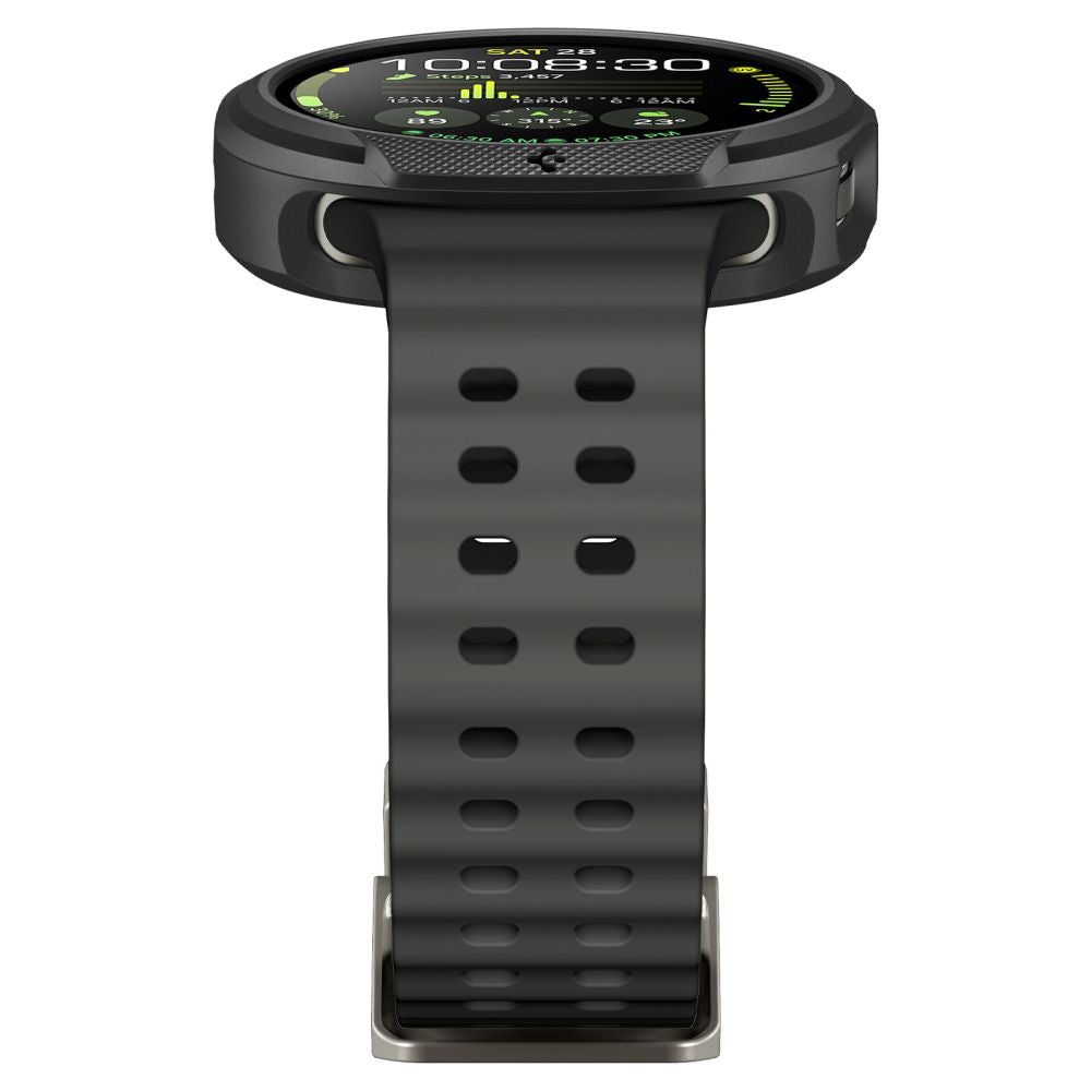Spigen Liquid Air hoes voor Samsung Galaxy Watch8 40mm, Matzwart ACS09840
