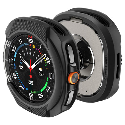 Spigen Liquid Air hoes voor Samsung Galaxy Watch8 Classic, Matzwart ACS09841