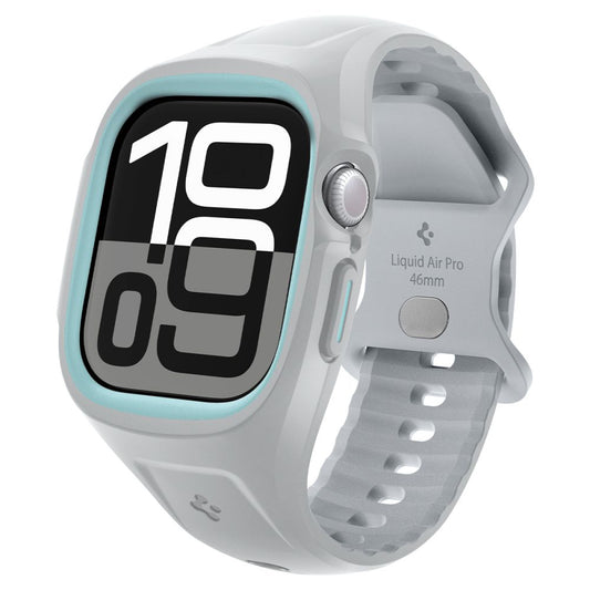 Spigen Liquid Air Pro hoes voor Apple Watch Series 10 / 11 46mm, Grijs ACS09318