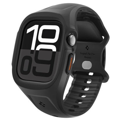Spigen Liquid Air Pro hoes voor Apple Watch Series 10 / 11 46mm, Matzwart ACS09317