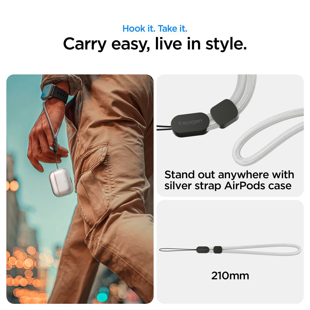 Spigen Liquid Crystal hoesje voor Apple AirPods Pro 3, Transparant ACS10019