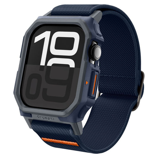Spigen Lite Fit Pro hoes voor Apple Watch Series 10 46mm, Marineblauw ACS08925