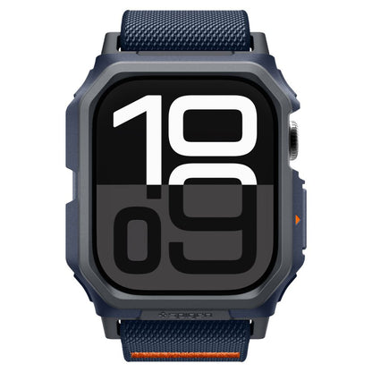 Spigen Lite Fit Pro hoes voor Apple Watch Series 10 46mm, Marineblauw ACS08925