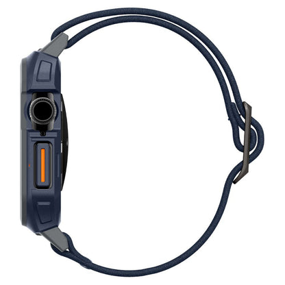 Spigen Lite Fit Pro hoes voor Apple Watch Series 10 46mm, Marineblauw ACS08925