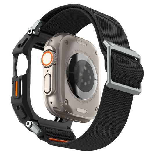 Spigen Lite Fit Pro hoes voor Apple Watch Ultra Series, Mat Zwart ACS07104