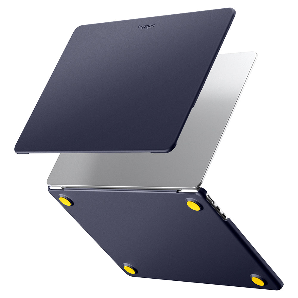 Spigen Nano Pop hoes voor Apple MacBook Air 15inch (2026) / (2025) / (2024) / (2023), Marineblauw ACS11266