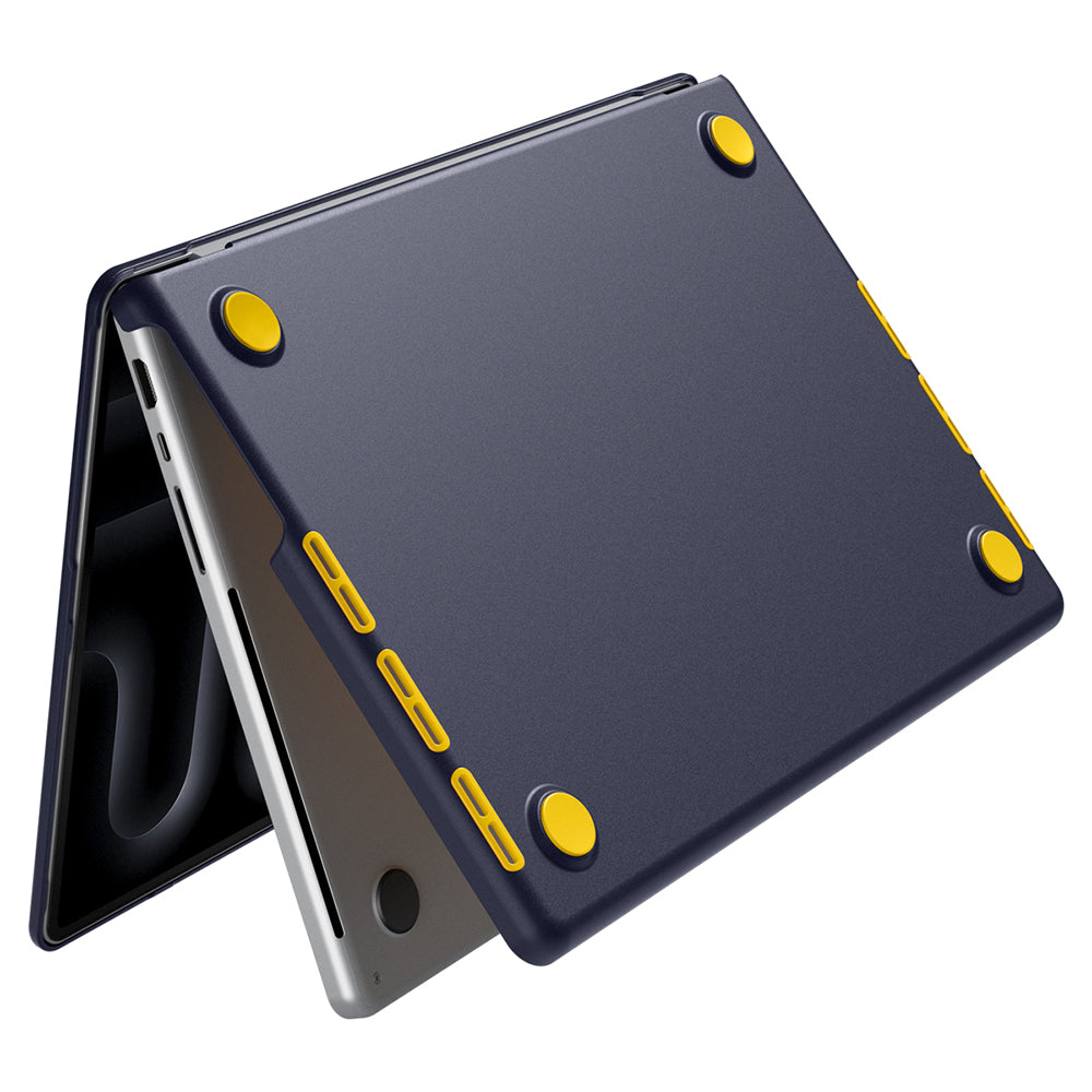 Spigen Nano Pop hoes voor Apple MacBook Pro 14inch (2026) / (2025) / (2024) / (2023) / (2021), Marineblauw ACS11271