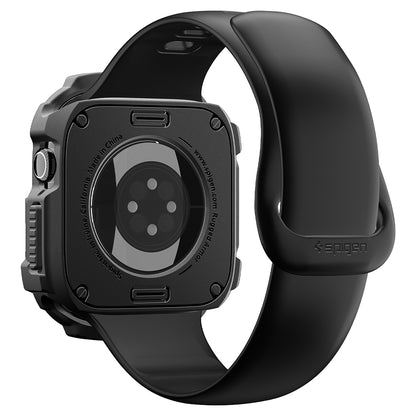 Spigen Rugged Armor hoes voor Apple Watch Series 12 46mm, Mat Zwart ACS11886