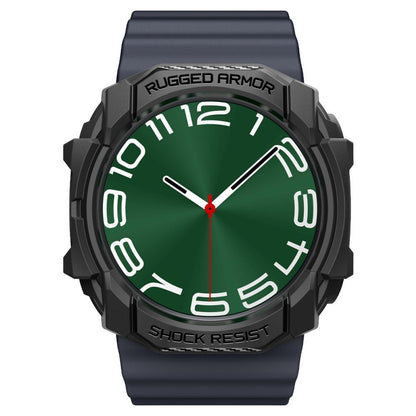 Spigen Rugged Armor hoes voor Samsung Galaxy Watch Ultra, Zwart