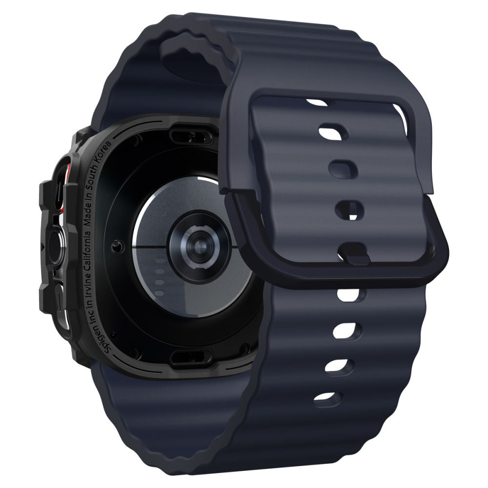 Spigen Rugged Armor hoes voor Samsung Galaxy Watch Ultra, Zwart