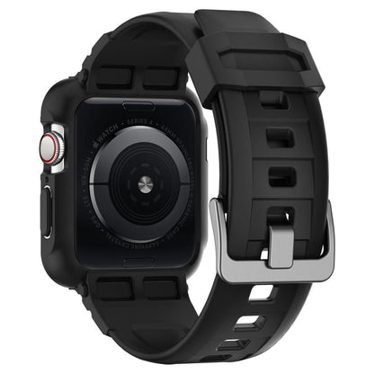 Spigen Rugged Armor Pro hoes voor Apple Watch 44mm Series, Zwart 062CS25324