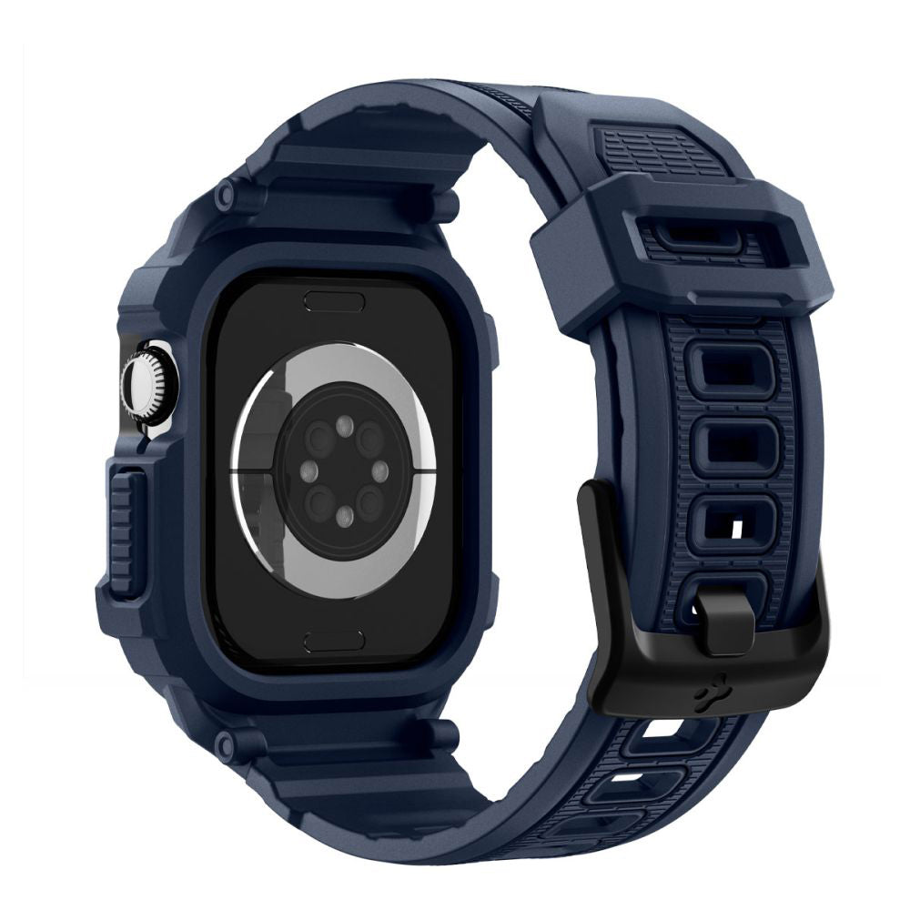 Spigen Rugged Armor Pro V2 hoes voor Apple Watch Series 10 / 11 42mm, Marineblauw ACS10495