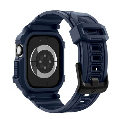 Spigen Rugged Armor Pro V2 hoes voor Apple Watch Series 10 / 11 42mm, Marineblauw ACS10495