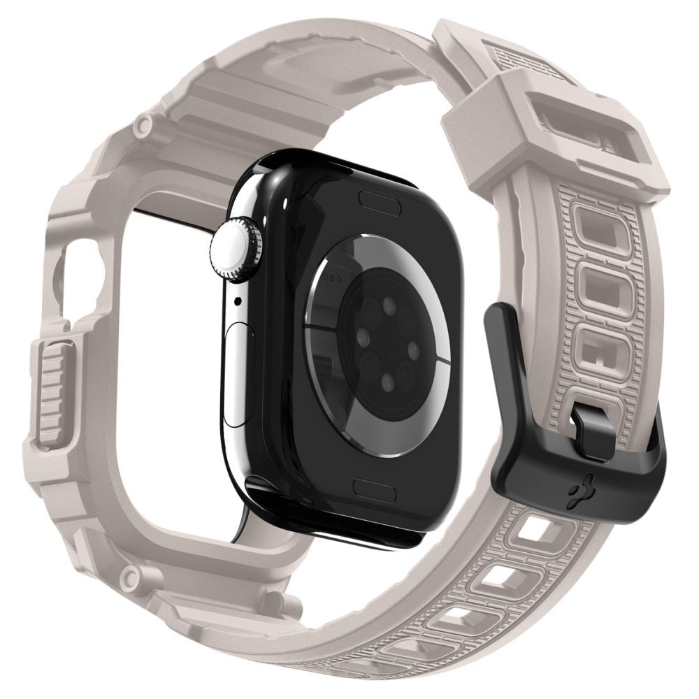 Spigen Rugged Armor Pro V2 Case for Apple Watch Series 10 / 11 46mm, Beige ACS10506