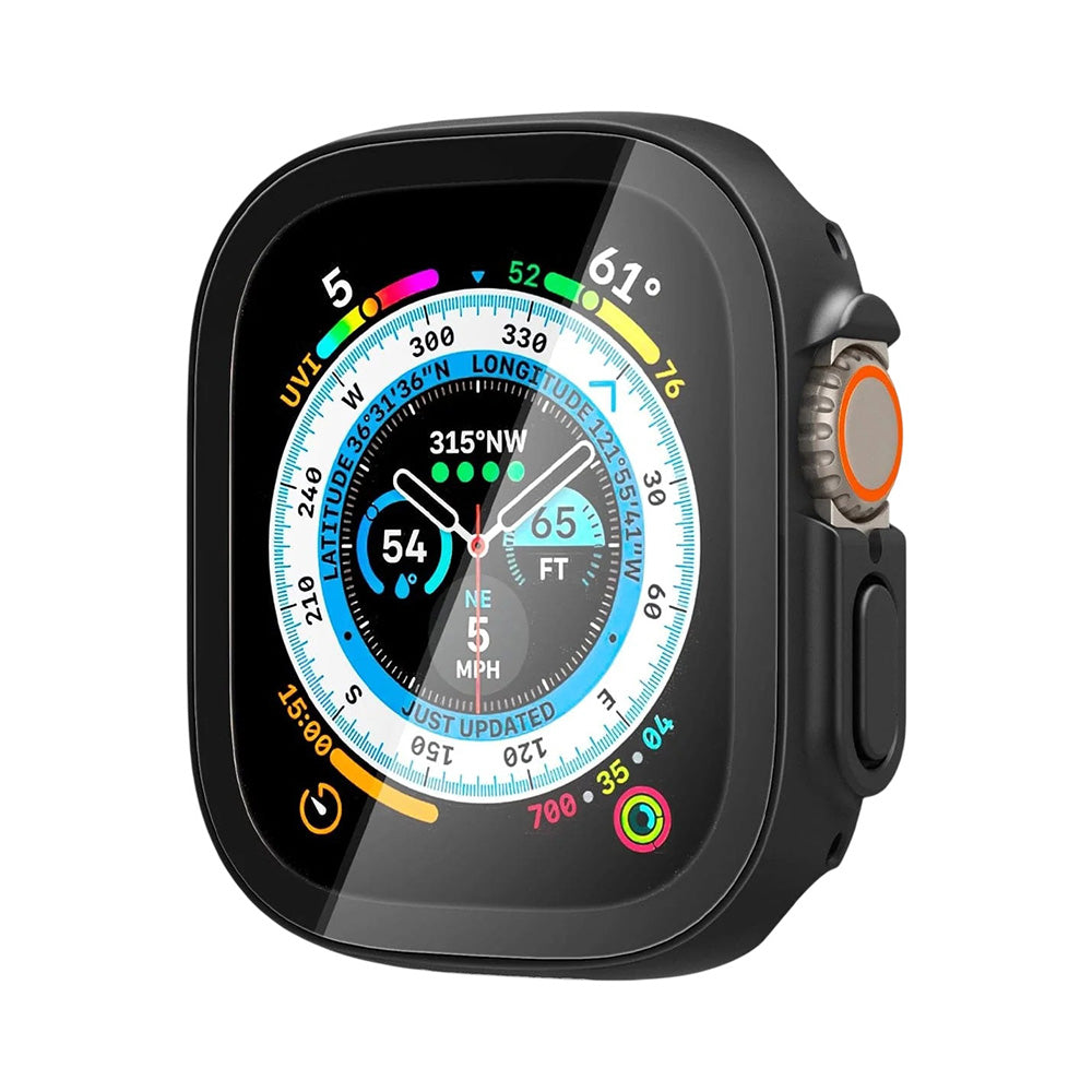 Spigen Thin Fit 360 hoes voor Apple Watch Ultra Series, Zwart ACS05558