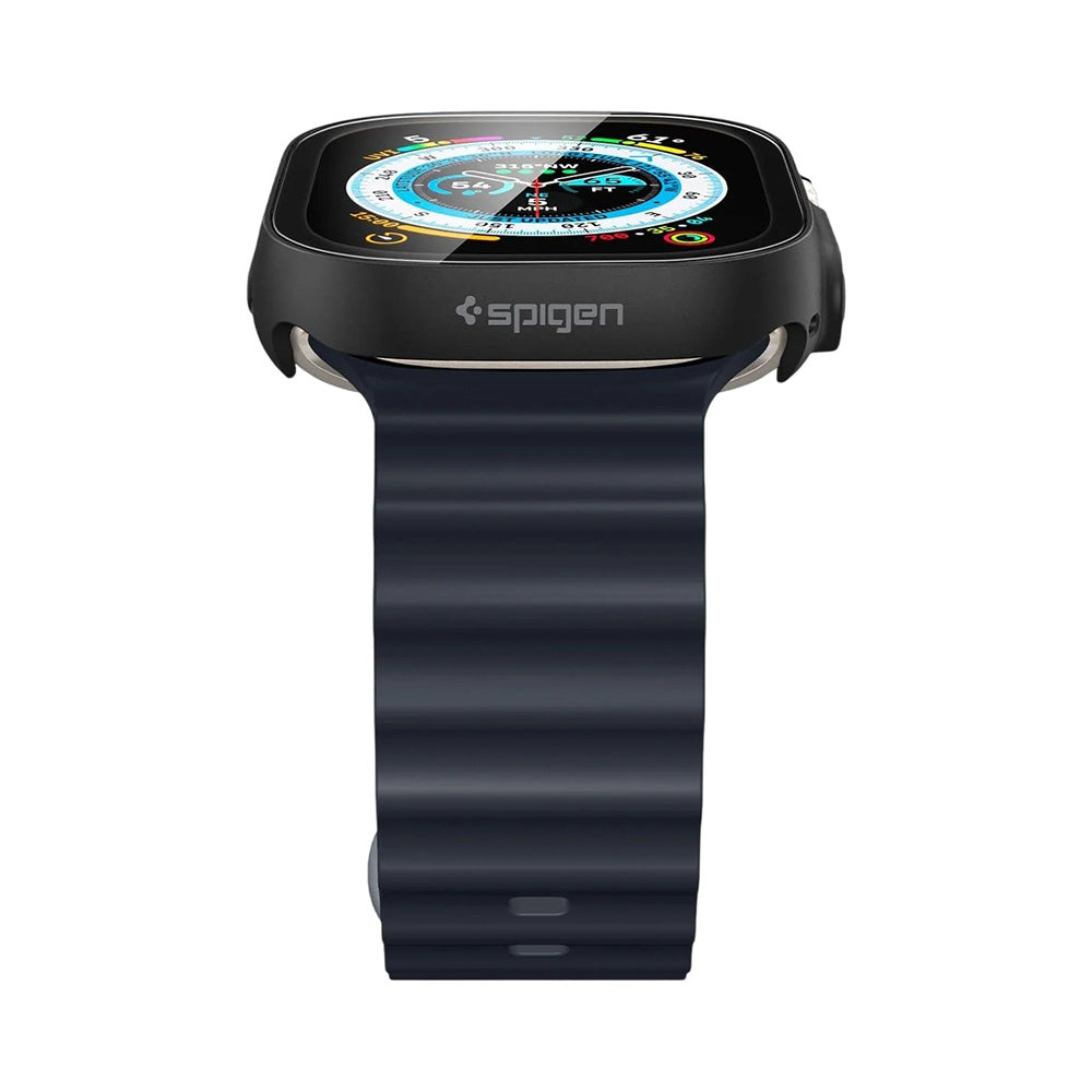 Spigen Thin Fit 360 hoes voor Apple Watch Ultra Series, Zwart ACS05558