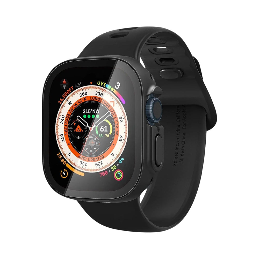 Spigen Thin Fit 360 hoes voor Apple Watch Ultra Series, Zwart ACS05558