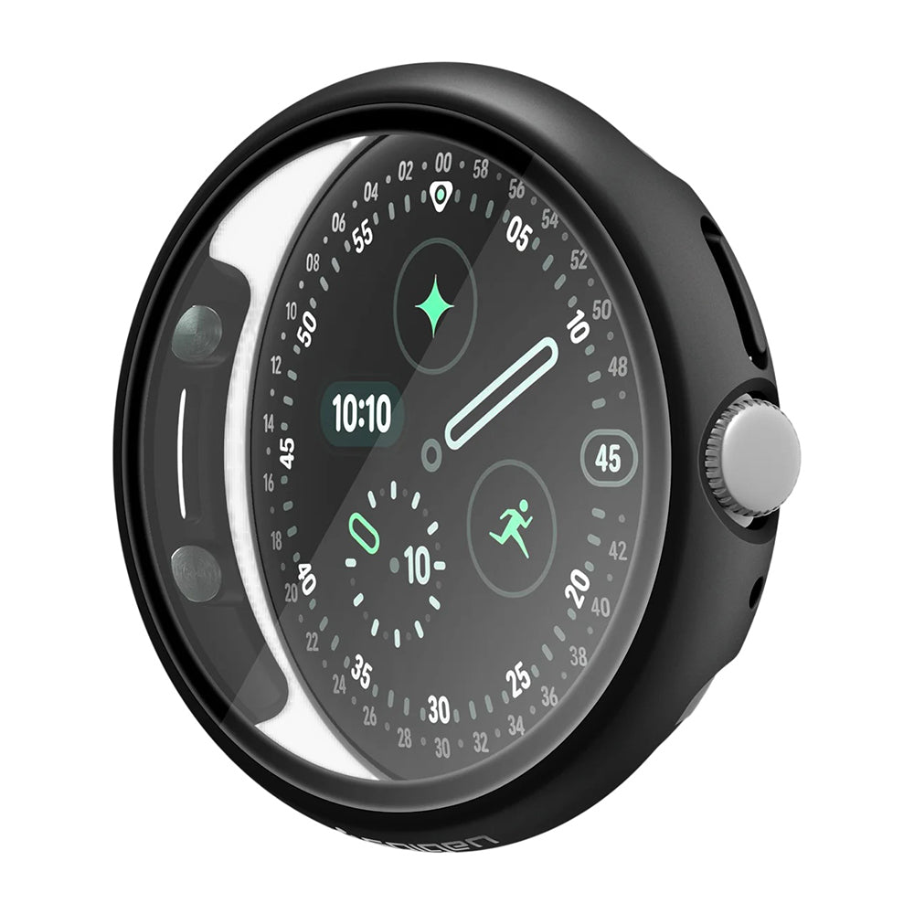 Spigen Thin Fit 360 hoes voor Google Pixel Watch 45mm Series, Zwart ACS11746